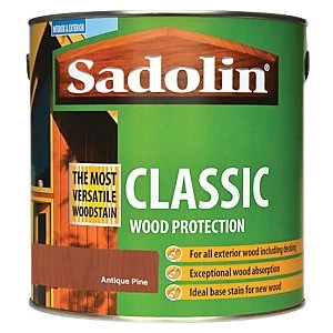Image of Sadolin Classic Woodstain Antique Pine 2.5L