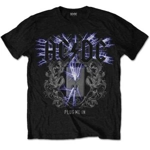 Image of AC/DC - Electric Unisex Medium T-Shirt - Black