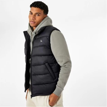 Image of Jack Wills Eco Kershaw Lightweight Puffer Gilet - Black
