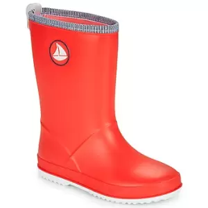 Image of Be Only CORVETTE boys's Childrens Wellington Boots in Red toddler,6 toddler,7 toddler,8 toddler,9 toddler,10 kid,11 kid,11.5 kid,12 kid,13 kid,1 kid,2