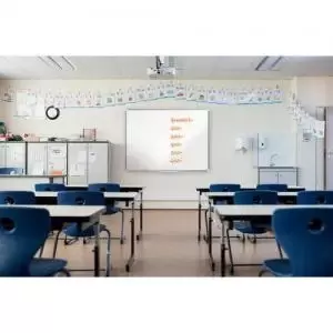 Image of Nobo Premium Plus Steel Magnetic Whiteboard 2000x1000mm