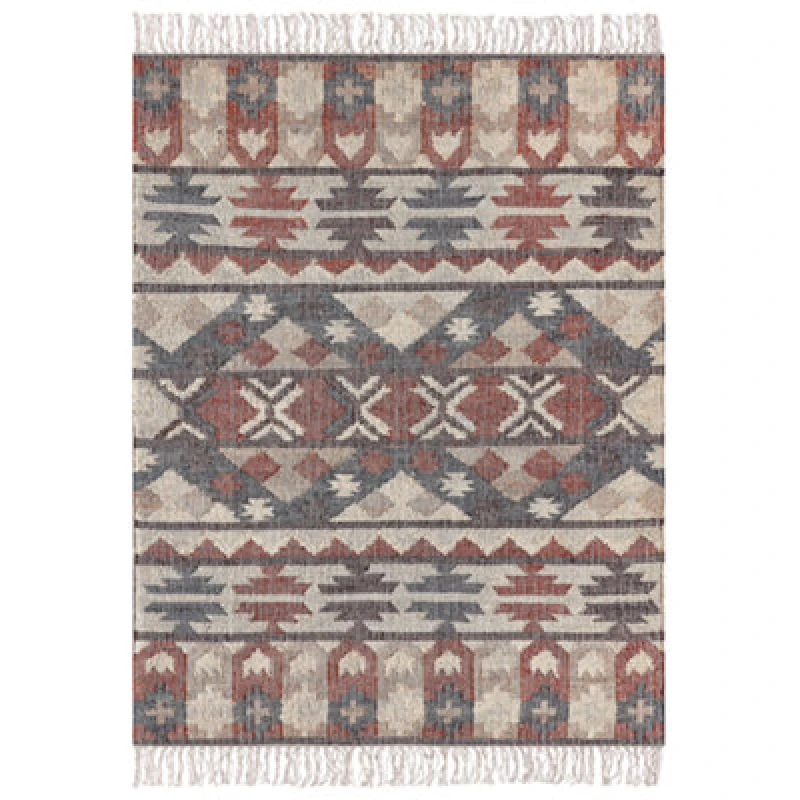 Image of Beliani Rug Kalfa Multicolour 160 X 230 Cm Jute