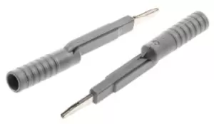 Image of Phoenix Contact Grey, Male Test Connector Adapter With Copper contacts