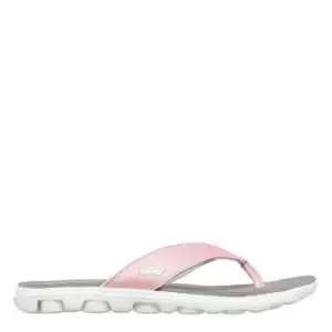 Image of Skechers On The Go Flow Flip Flops Womens - Pink