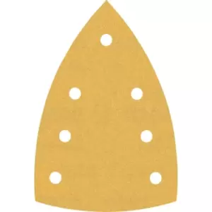 Image of Bosch Expert C470 Hook and Loop Large Delta Sanding Sheets for Paint and Wood 100mm x 150mm 180g Pack of 10