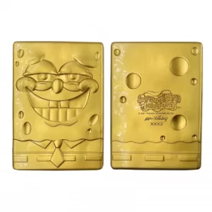 Image of Fanattik SpongeBob SquarePants 24k Gold Plated Ingot