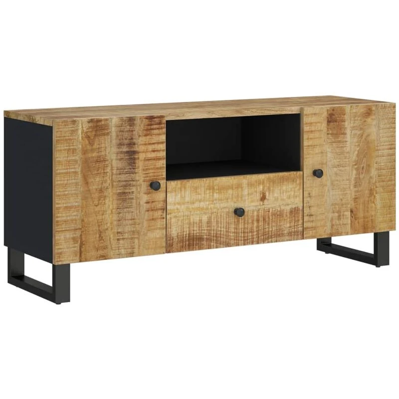 Image of VIDAXL Vidaxl - tv Cabinet 105x33.5x46cm Solid Wood Mango&Engineered Wood 8720845724610