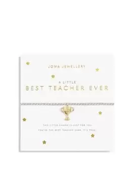 Image of Joma Jewellery A Little Best Teacher Ever Bracelet