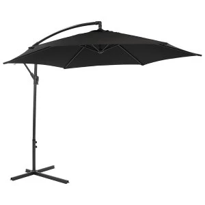 Image of Charles Bentley 3m Parasol - Black