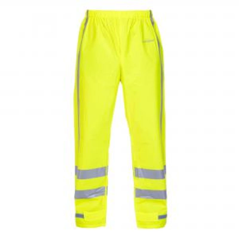 Image of Hydrowear Nagoya Multi Hydrosoft Flame Retardant Anti - Static High Visibility Waterproof Trousers Saturn Yellow L