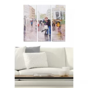 Image of MDF255869419 Multicolor Decorative MDF Painting (3 Pieces)