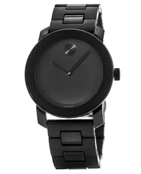 Image of Movado Bold Black TR90 Composite Mens Watch 3600047 3600047