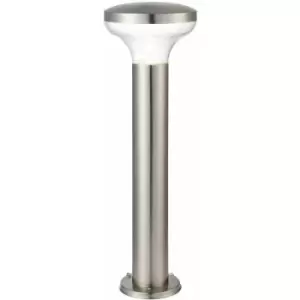 Image of Loops - Outdoor Post Bollard Light Marine Steel 0.5m LED Garden Driveway Foot Path Lamp