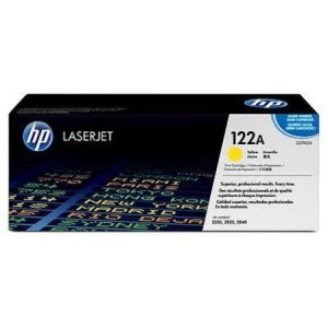 Image of HP 122A Yellow Laser Toner Ink Cartridge