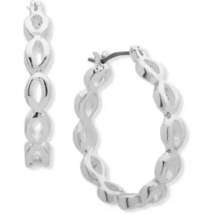 Image of Anne Klein Jewellery Oval Hoop Earrings