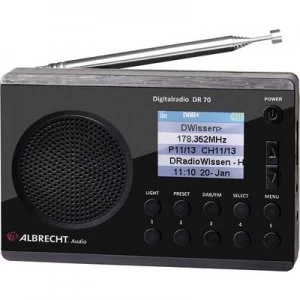 Image of Albrecht DR70 Portable DAB Radio