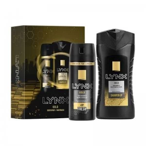 Image of LYNX Gold Duo Bath Gift Set