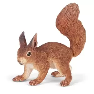 Image of Papo Wild Animal Kingdom Squirrel Toy Figure, 3 Years or Above,...