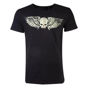 Image of Warhammer 40K - Space Marines Logo Mens Small T-Shirt - Black