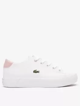Image of Lacoste Gripshot 0121 Trainer, Pink, Size 10 Younger