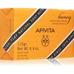 Image of Apivita Natural Soap Honey Cleansing Bar 125 g