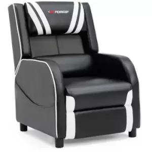 Image of GTFORCE RANGER S FAUX LEATHER GAMING RECLINER ARMCHAIR SOFA RECLINING CINEMA CHAIR White - White