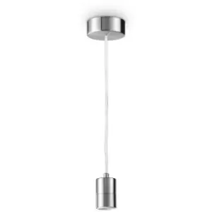 Image of Netlighting Set Up Slim Pendant Ceiling Light Nickel
