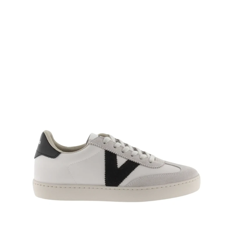 Image of Victoria Berlin leather effect and split leather sneakers Victoria Cycliste Noir Unisex 41