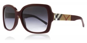 Image of Burberry BE4160 Sunglasses Burgundy 34038G 58mm