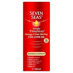 Image of Seven Seas Maximum Strength Cod Liver Oil 150ml