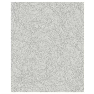 Image of Boutique Twist Wallpaper / Silver