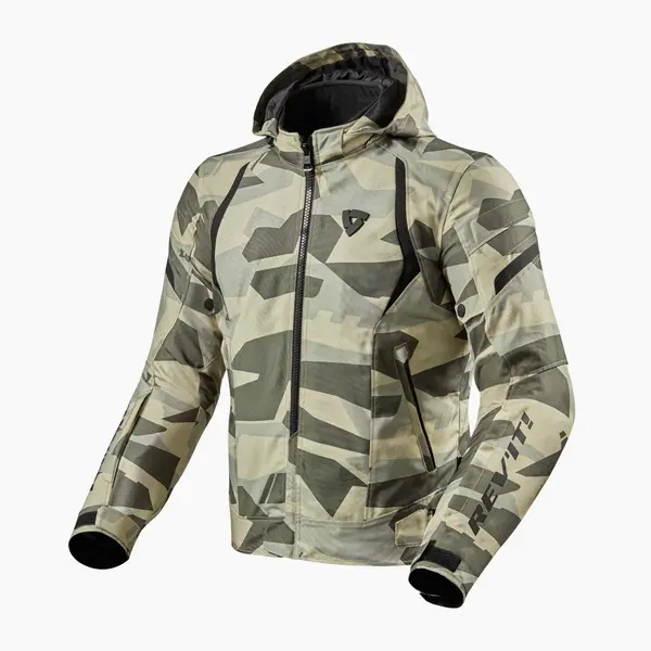 Image of REV'IT! Flare 2 Jacket Camo Light Green Size M