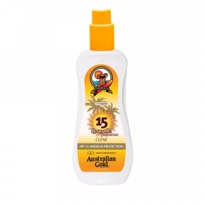 Image of Australian Gold SPF 15 Clear Spray Gold