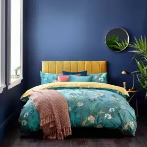Image of Furn. Kasumi King Duvet Cover Set Cotton Mineral Blue