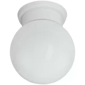Image of Eglo - Durelo Globe Ceiling Light White