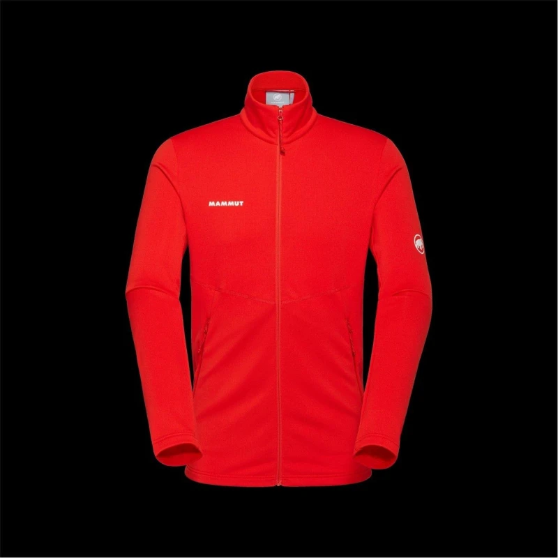 Image of Mammut Mens Aconcagua Full-Zip Fleece Red male Large