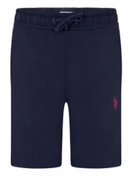 Image of U.S. Polo Assn. Boys Sweat Short - Navy