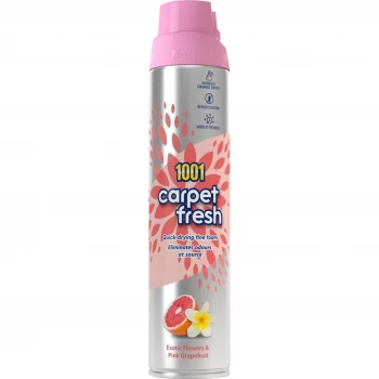 Image of 1001 Carpet Fresh Spray Exotic Flower & Grapefruit 300ml