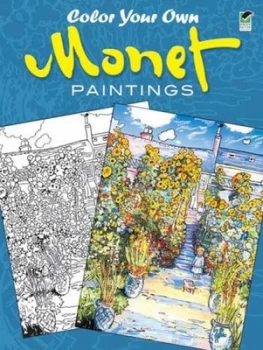 Image of Color Your Own Monet Paintings by Claude Monet Paperback