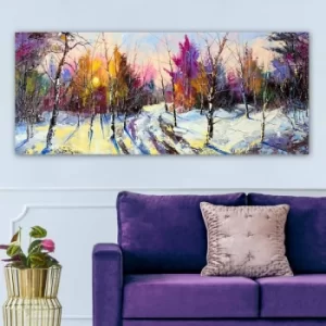 Image of YTY654178_50120 Multicolor Decorative Canvas Painting