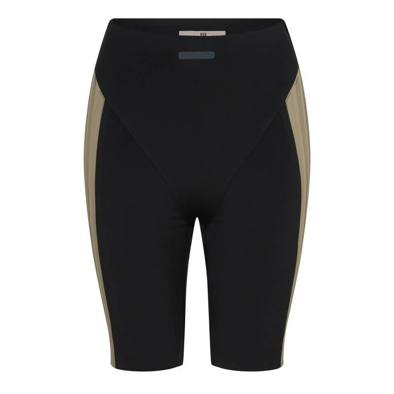 Image of adidas Womens Athletic Tight Basketball Shorts Black female 8 (XS)