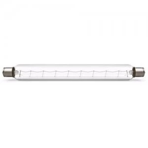Image of Crompton 60W 284mm S15 Double Ended Tubular Bulb - Clear - 5 Pack