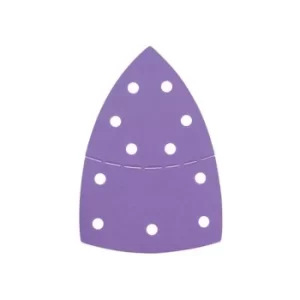 Image of Trend Aluminium Oxide Detail Sanding Sheets 102 x 151mm 120G (Pack 10)