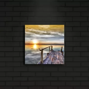 Image of 2828?ACT-5 Multicolor Decorative LED Lighted Canvas Painting