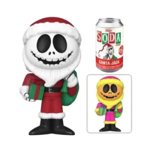 Image of Disney The Nightmare Before Christmas Santa Jack Vinyl Soda with Collector Can