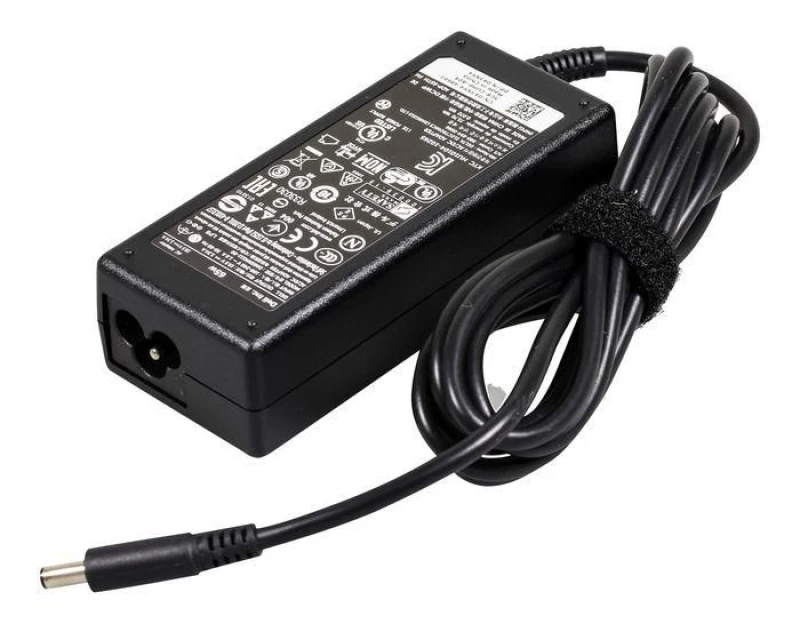 Image of DELL 65W Barrel (4.5 x 3mm) AC Adapter for Latitude E Series with UK P