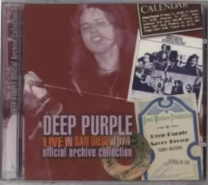 Image of Deep Purple Live In San Diego 2007 UK CD album PUR256