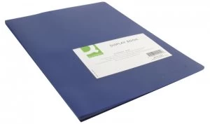 Image of Q Connect Display Book 20pocket Blue
