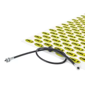 Image of LINEX Speedometer Cable PEUGEOT,CITROEN 09.30.09 612379,6123C4,6123G2 Tacho Shaft