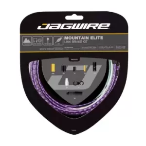 Image of Jagwire Mountain Elite Link Brake Kit Limited Purple